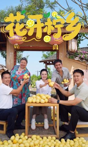 短剧《花开柠乡》海报