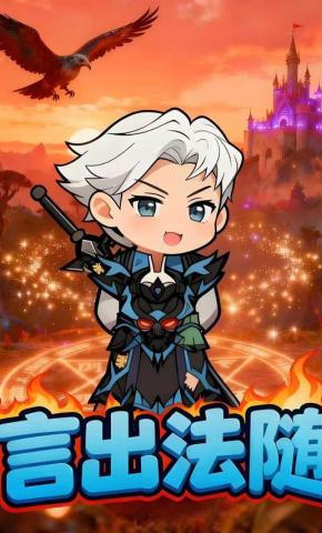 短剧《言出法随》海报