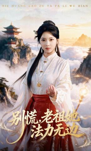 短剧《别慌，老祖她法力无边》海报