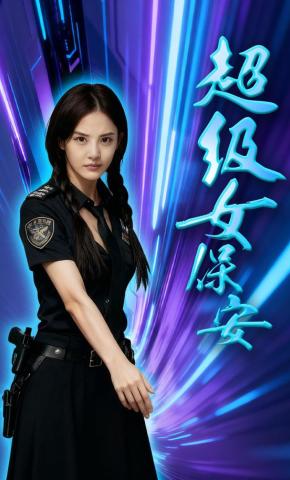 短剧《超级女保安》海报