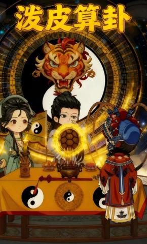 短剧《泼皮算卦》海报