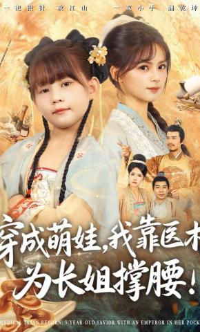 短剧《穿成萌娃，我靠医术为长姐撑腰》海报