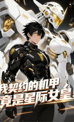 短剧《我契约的机甲，竟是星际女皇！》海报