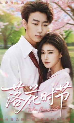 短剧落花时节海报