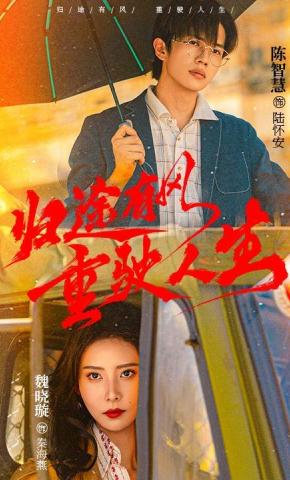 短剧《归途有风重驶人生》海报