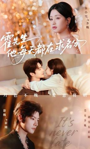 短剧霍先生他每天都在求名分海报