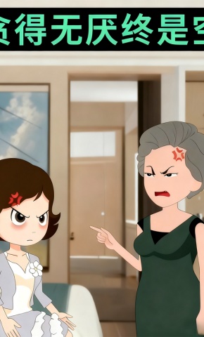 短剧《贪得无厌终是空》海报