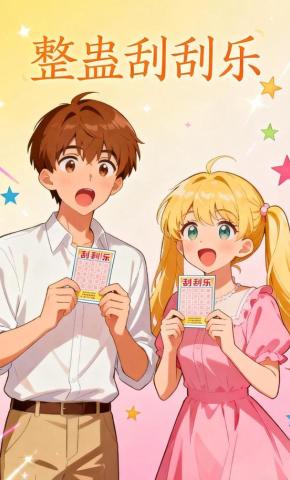 短剧《整蛊刮刮乐》海报