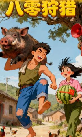 短剧《八零狩猎》海报