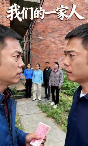 短剧《我们的一家人》海报