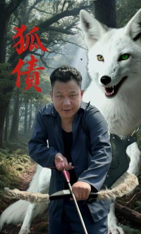 短剧《狐债》海报