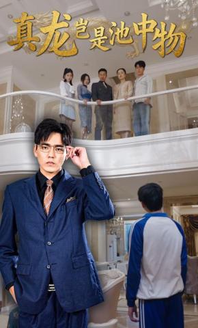 短剧《真龙岂是池中物》海报