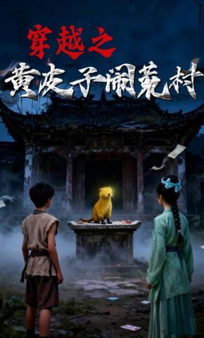 短剧《穿越之黄皮子闹荒村》海报