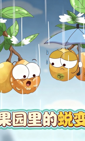 短剧《果园里的蜕变》海报