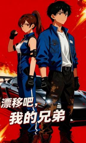 短剧《漂移吧！我的兄弟》海报