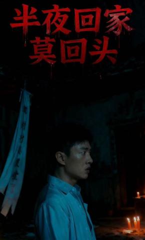 短剧《半夜回家莫回头》海报