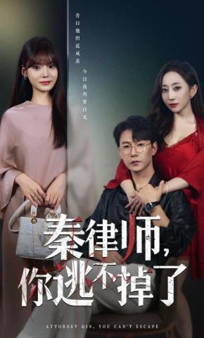 短剧《秦律师，你逃不掉了》海报