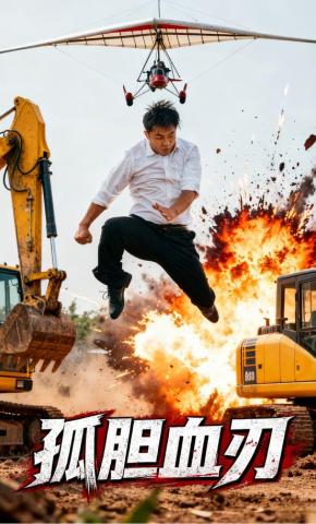 短剧《孤胆血刃》海报