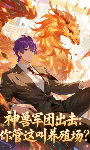 短剧《神兽军团出击，你管这叫养殖场?》海报