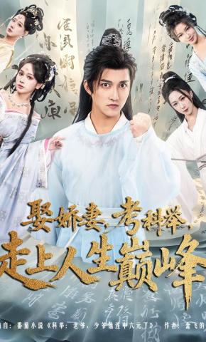 短剧《娶娇妻，考科举，走上人生巅峰》海报