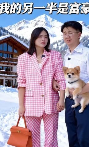 短剧《我的另一半是富豪》海报