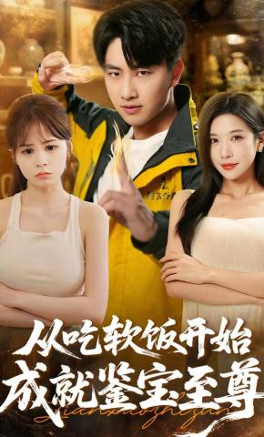 短剧《从吃软饭开始成就鉴宝至尊》海报