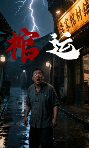 短剧《棺运》海报