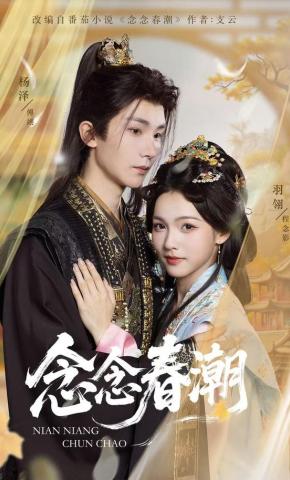 短剧《念念春潮》海报