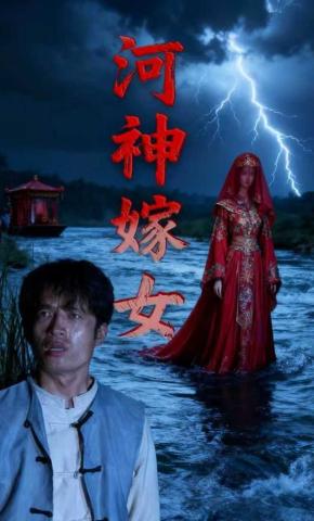 短剧《河神嫁女》海报