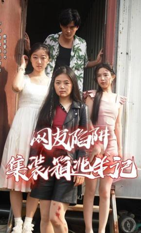 短剧《网友陷阱：集装箱逃生记》海报