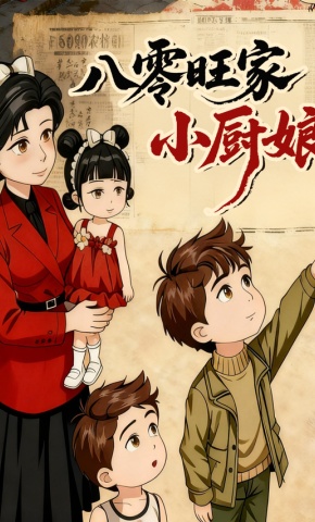 短剧《八零旺家小厨娘》海报