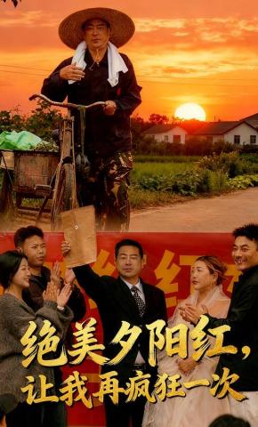 短剧绝美夕阳红，让我再疯狂一次海报