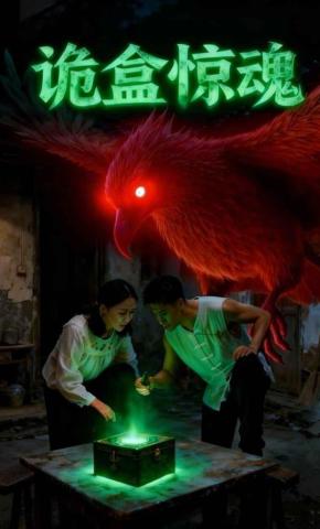 短剧《诡盒惊魂》海报