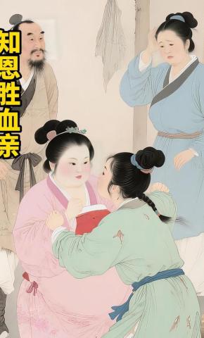 短剧《知恩胜血亲》海报