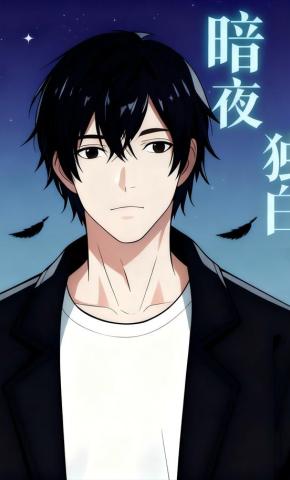 短剧《暗夜独白》海报
