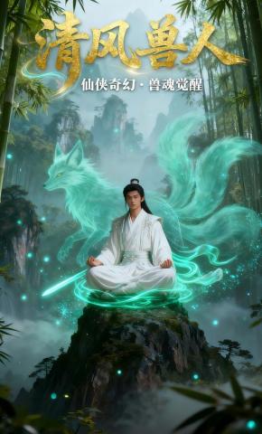 短剧《清风兽人》海报