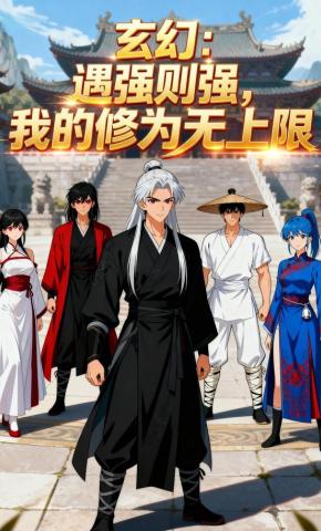 短剧《玄幻：遇强则强，我的修为无上限》海报