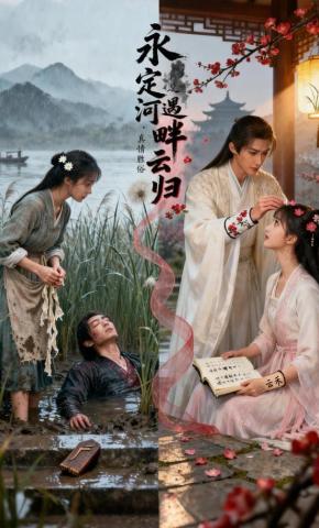短剧《永定河畔遇云归》海报