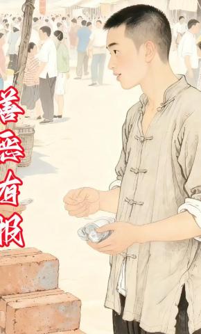 短剧《善恶有报》海报