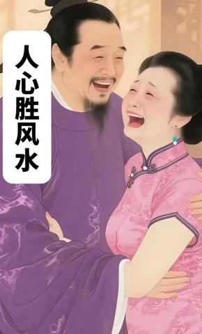 短剧《人心胜风水》海报