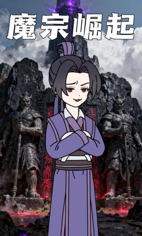 短剧《魔宗崛起》海报