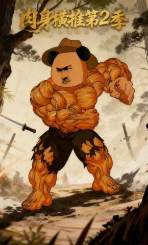 短剧《肉身横推第2季》海报