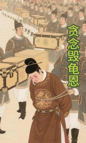 短剧《贪念毁龟恩》海报