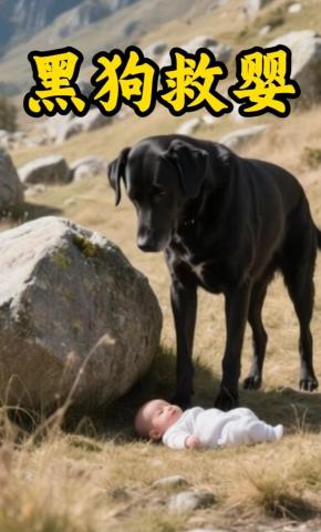 短剧《黑狗救婴》海报