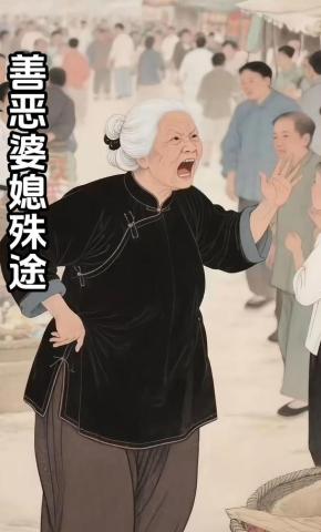 短剧《善恶婆媳殊途》海报