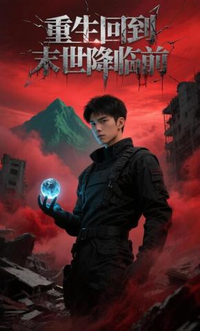 短剧《重生回到末世降临前》海报