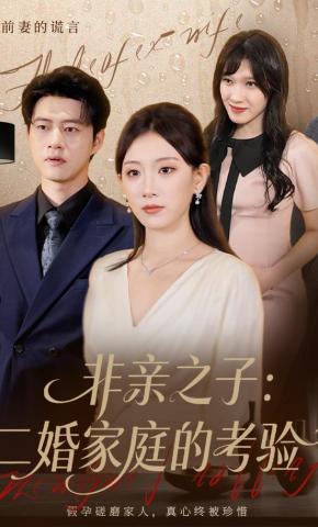 短剧《非亲之子：二婚家庭的考验》海报