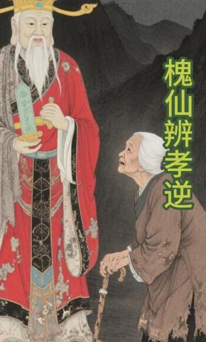 短剧《槐仙辨孝逆》海报