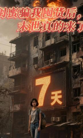 短剧《闺蜜骗我囤货后，末世真的来了》海报