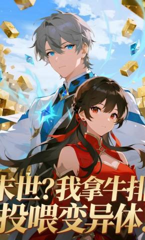 短剧《末世？我拿牛排投喂变异体》海报